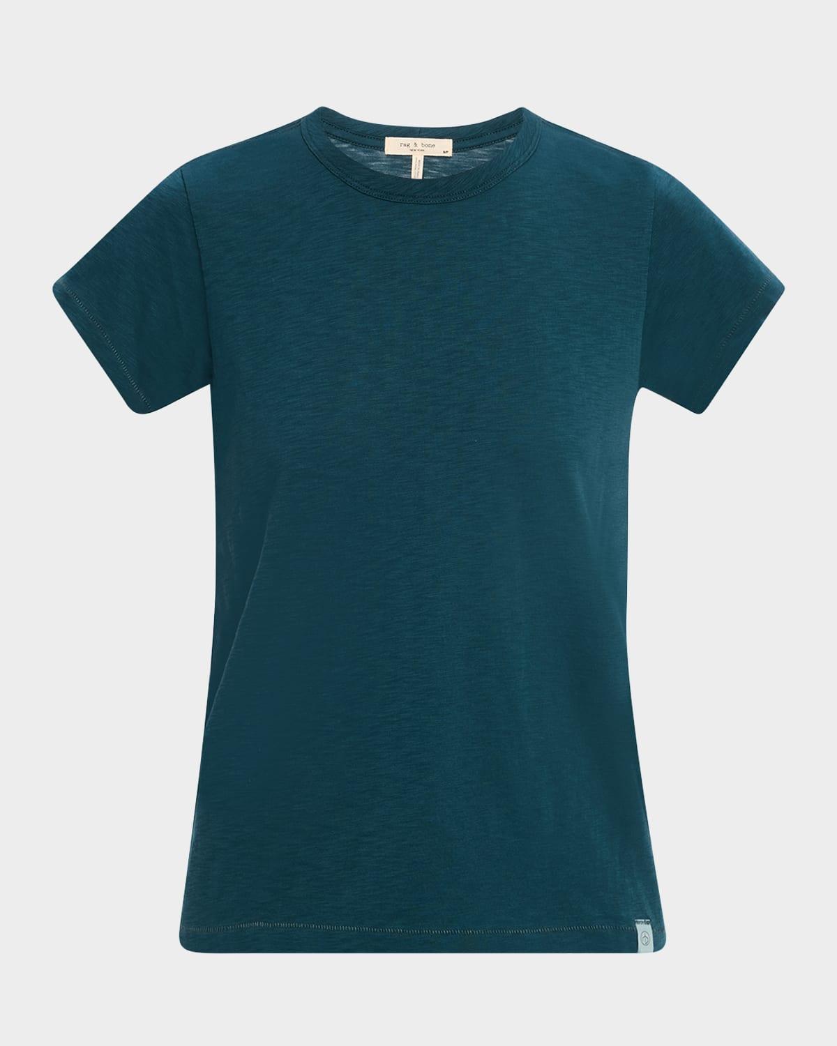 slub crewneck tee
