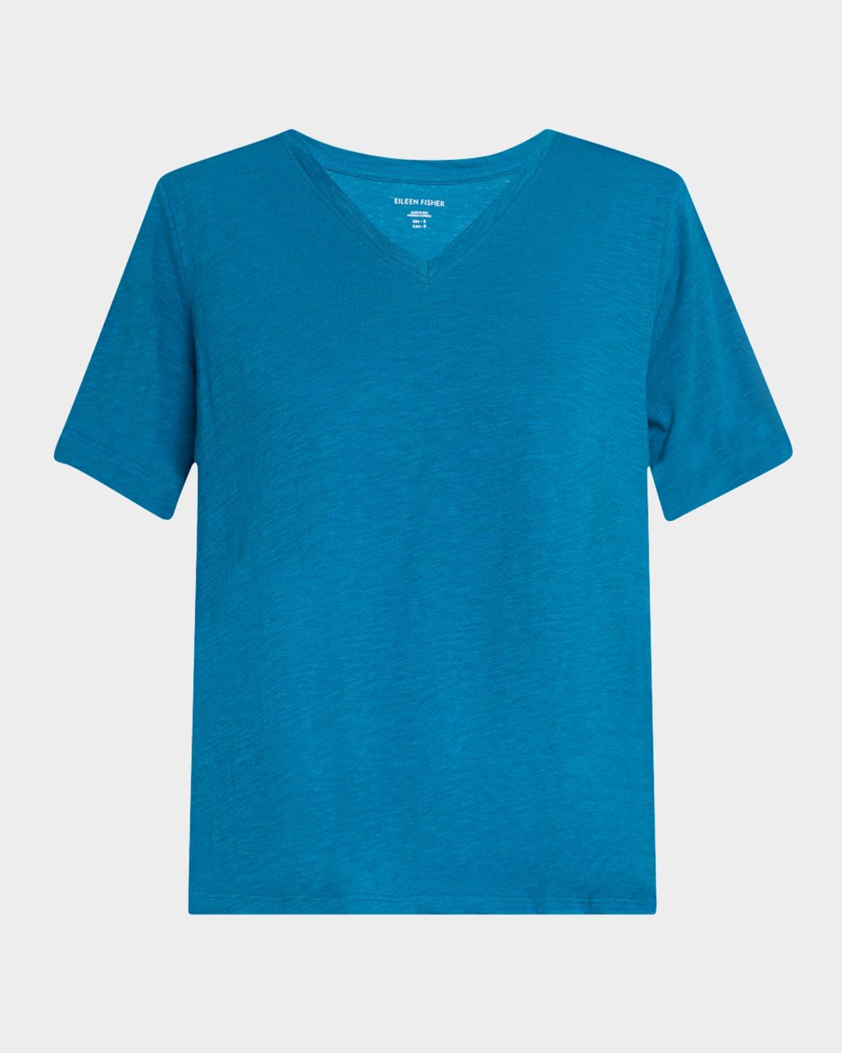 slubby organic cotton jersey tee