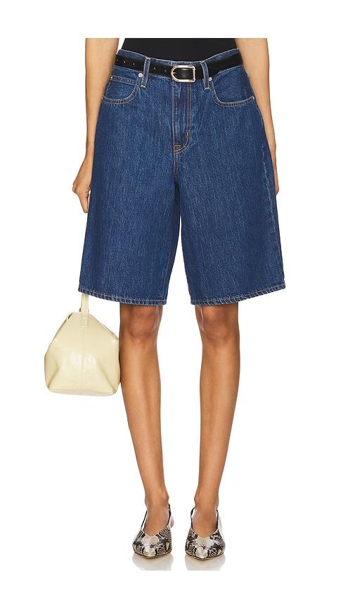 slvrlake baggy short in blue.