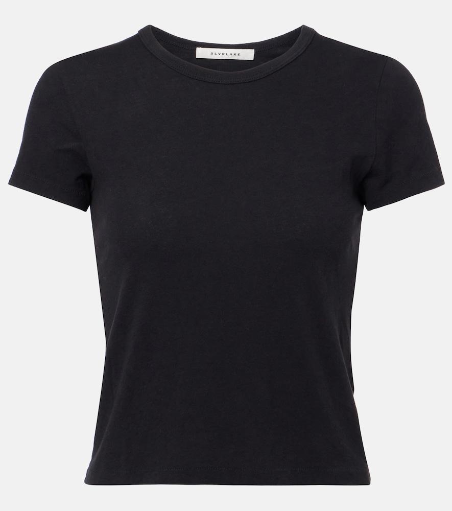 slvrlake cropped cotton jersey t