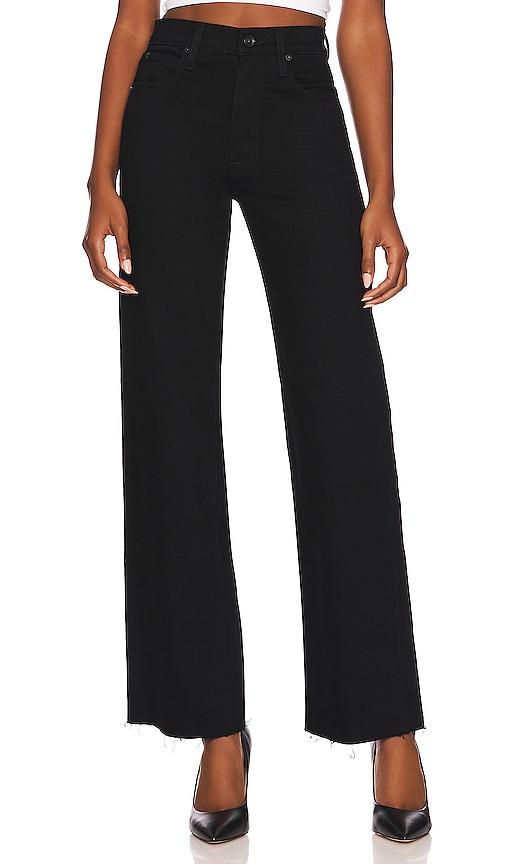 slvrlake grace jeans in black.