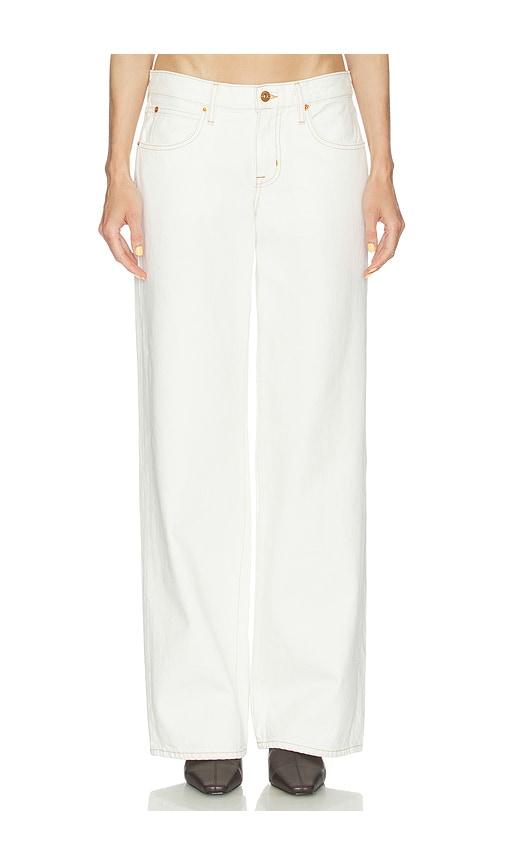 slvrlake lexi jeans in white.