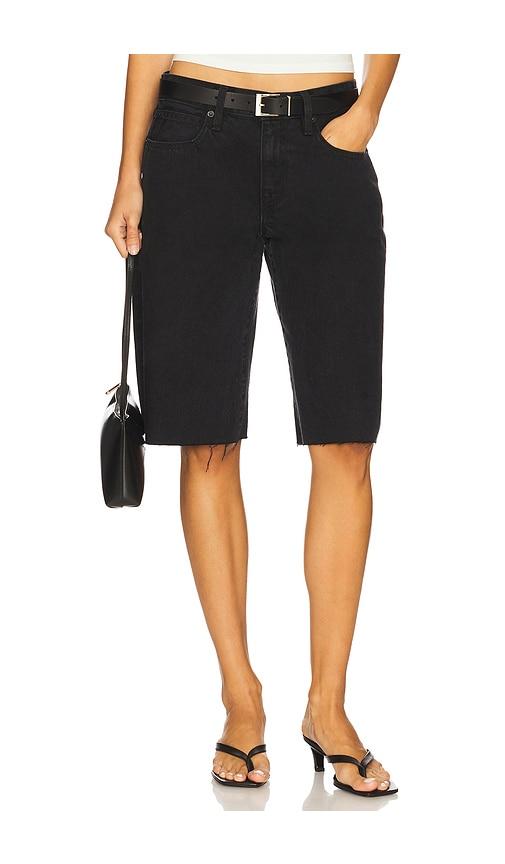 slvrlake mica short in black.