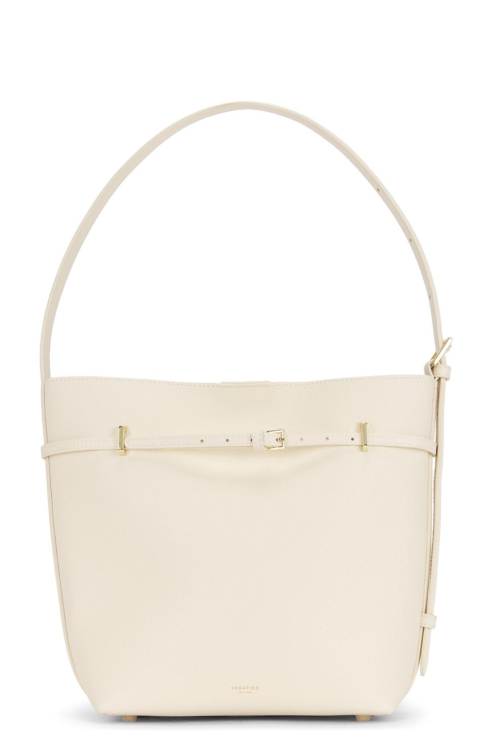 small belted tote bag