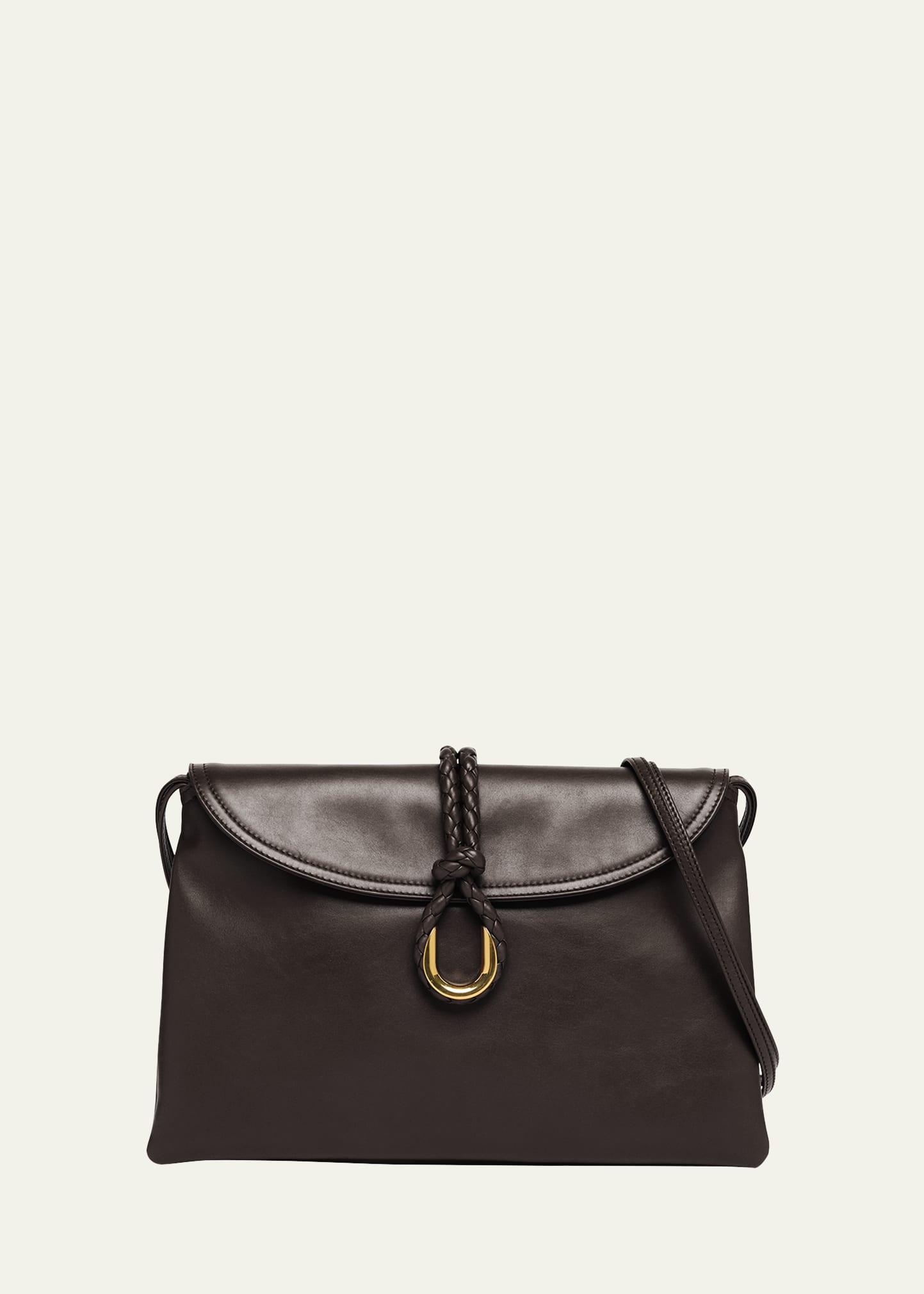 small liberta double flap crossbody bag