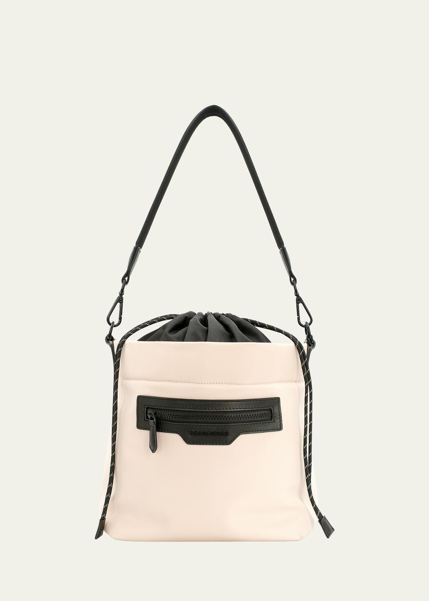 small swing drawstring bucket bag