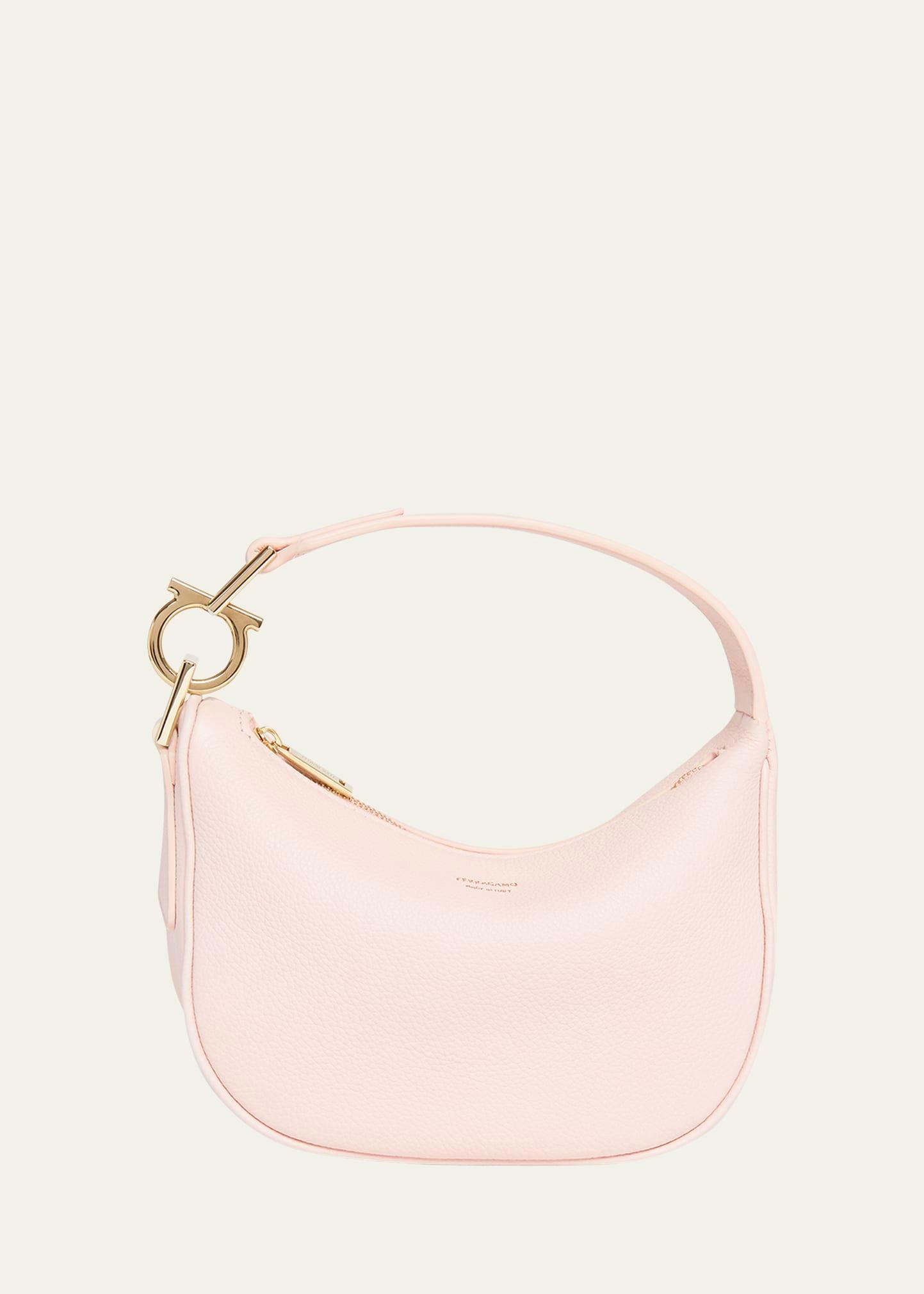 smile mini leather shoulder bag