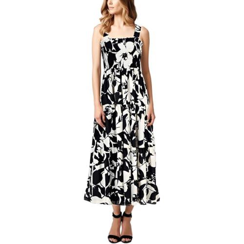 smocked bodice midi with belt