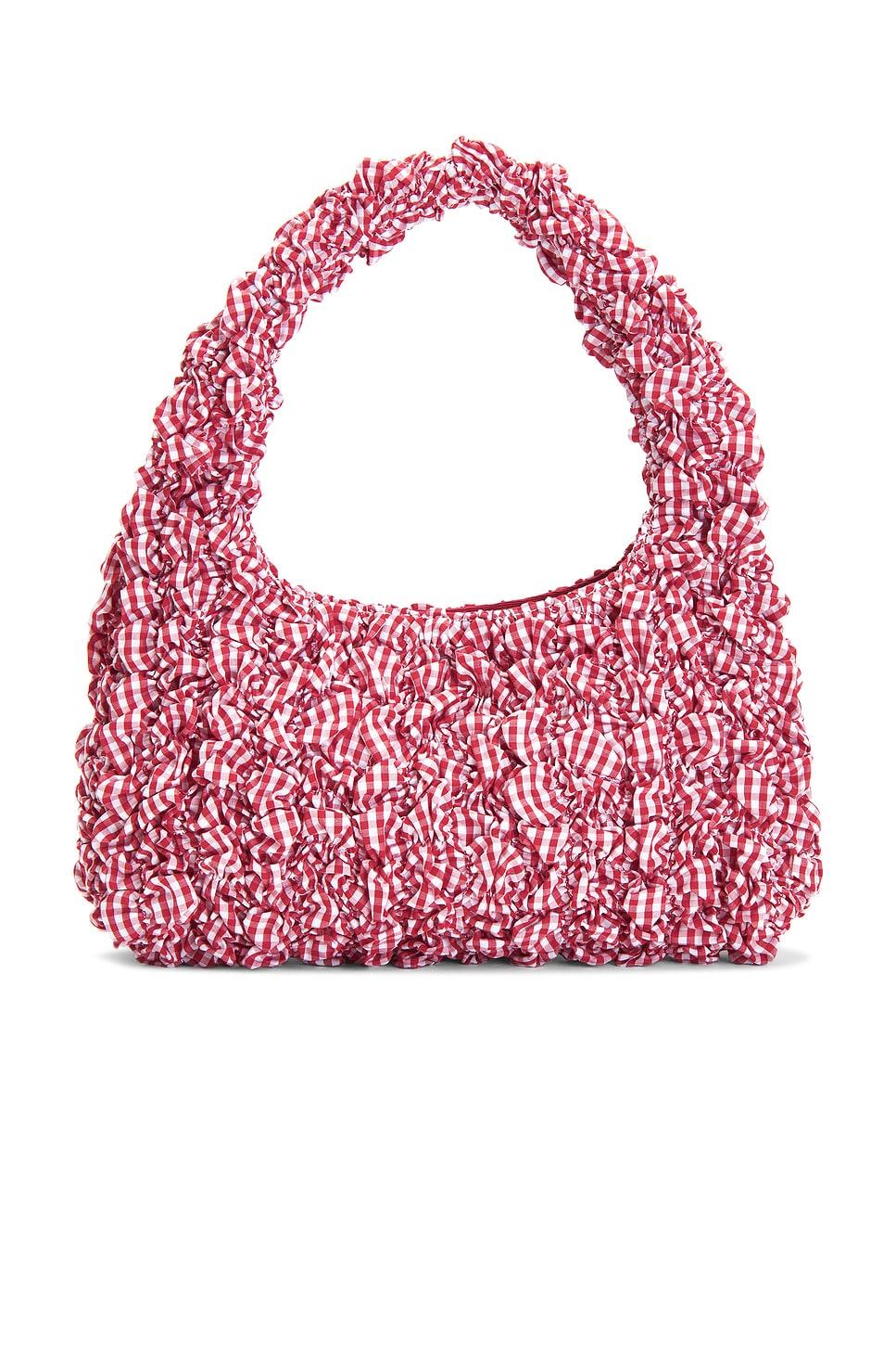 smocked mini hobo bag