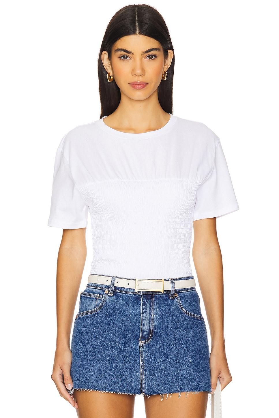 smocked tee