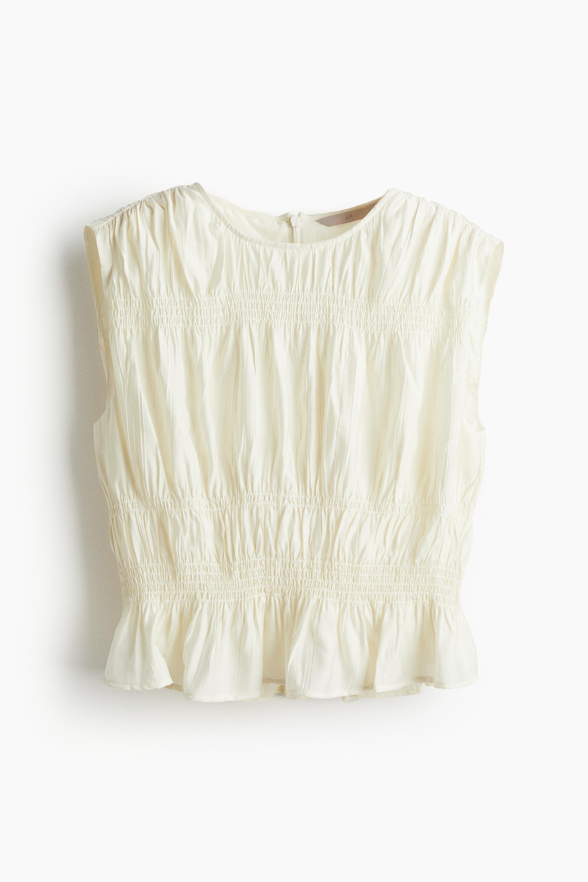 smocked top