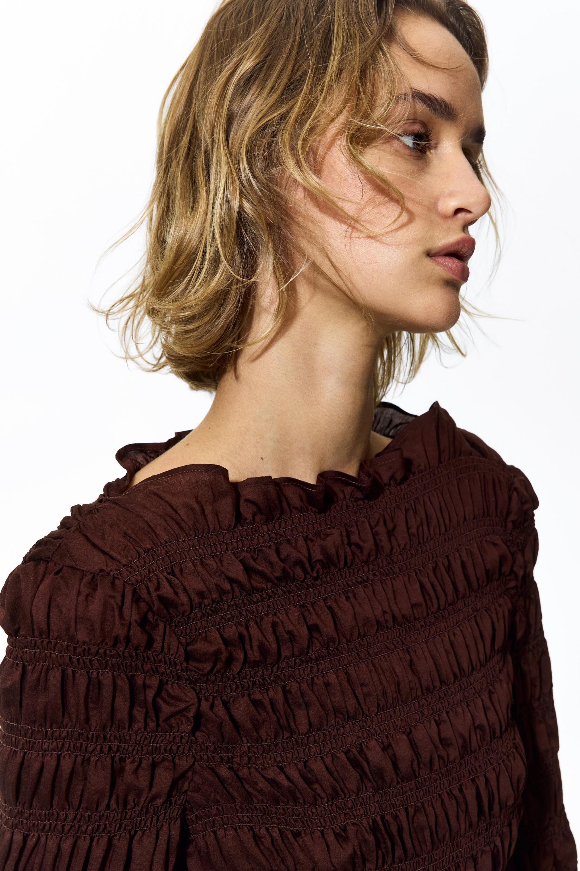 smocked top