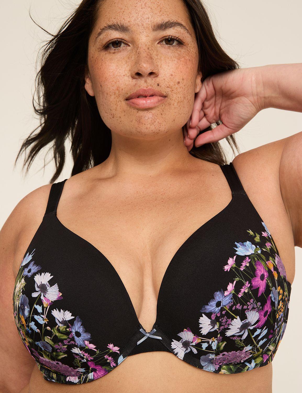 smooth boost plunge bra