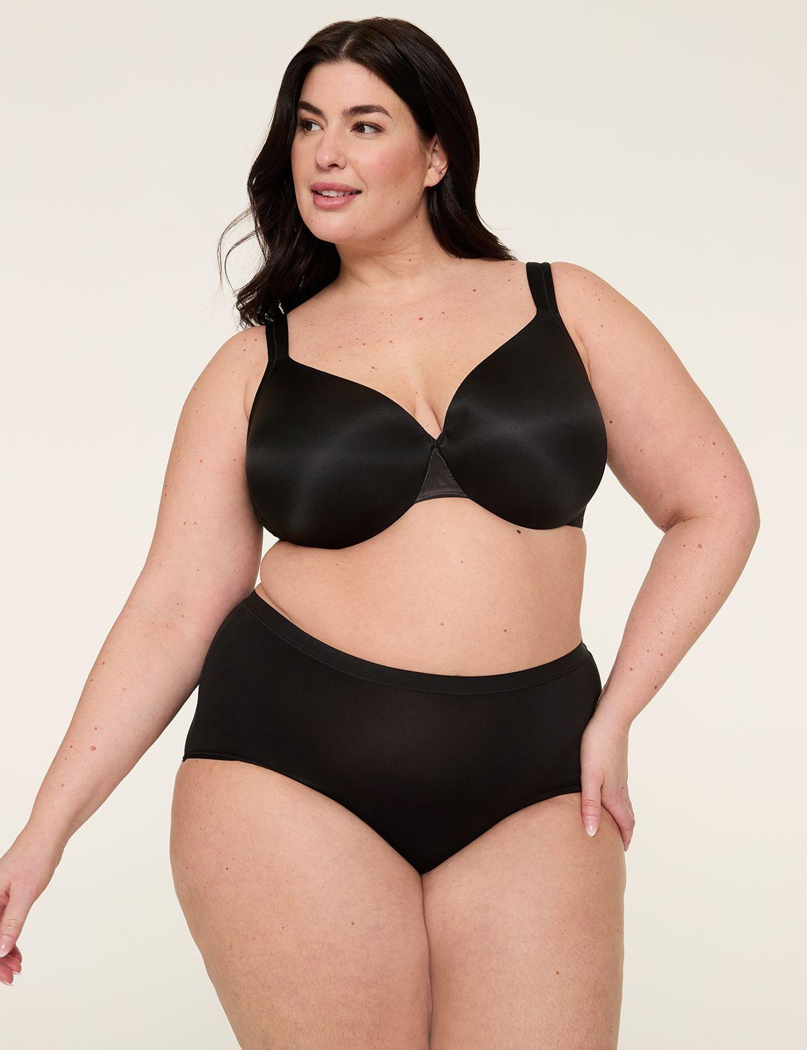 smooth lightly lined full coverage bra