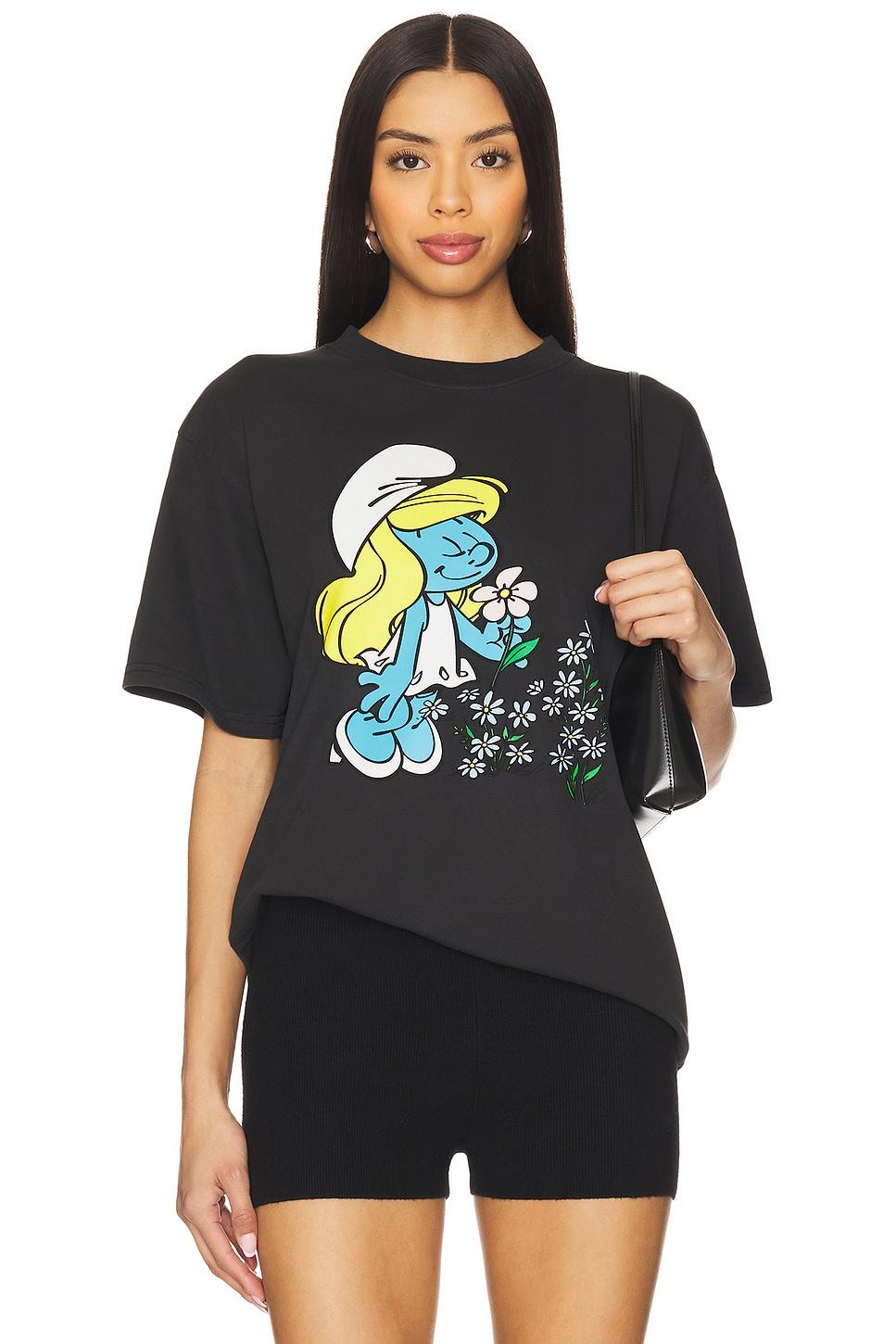 smurfs valentine's boxy tee