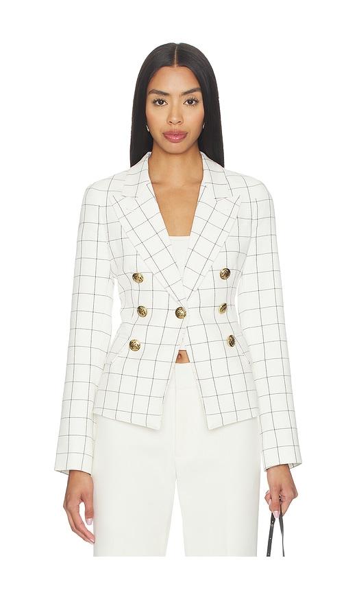 smythe mini not a db blazer in ivory.