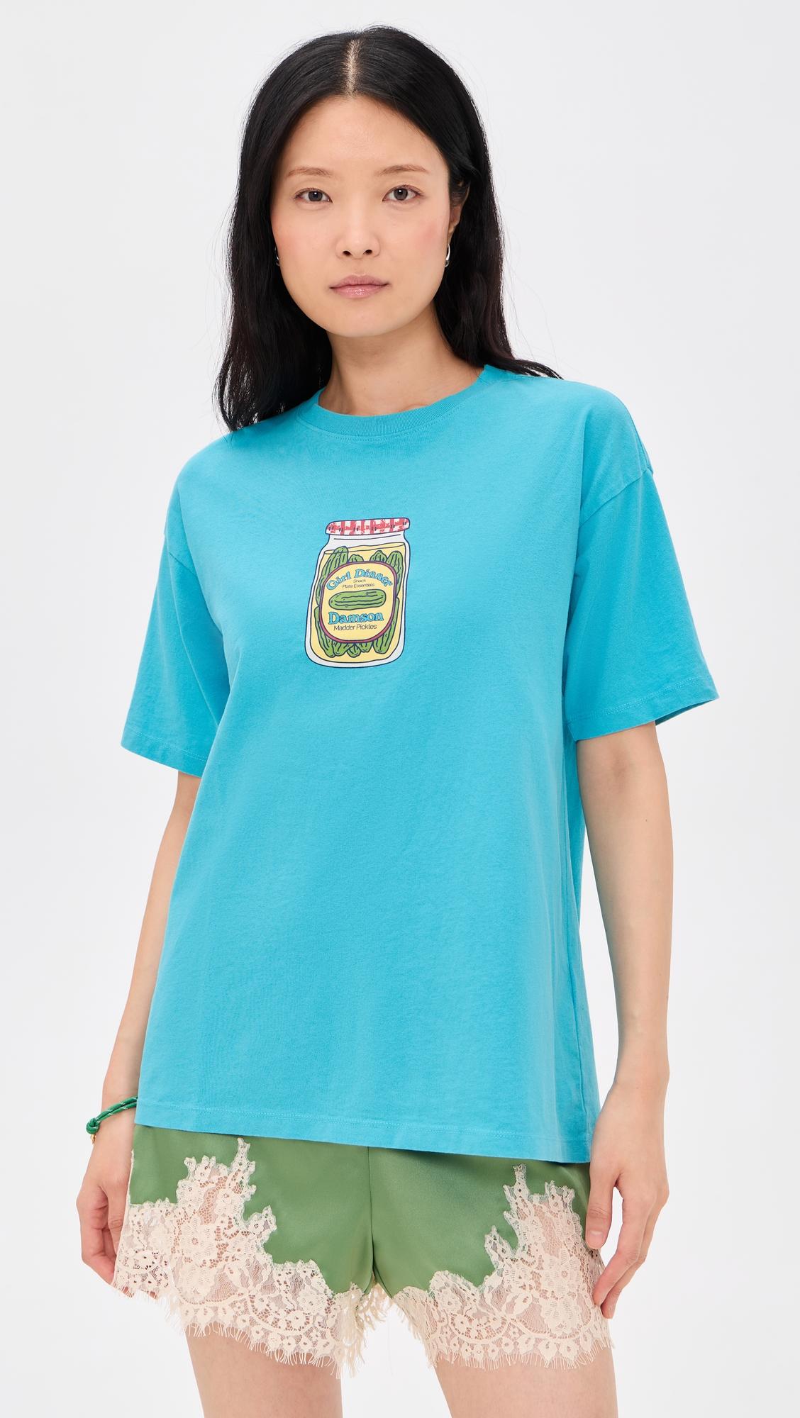 snack plate graphic tee