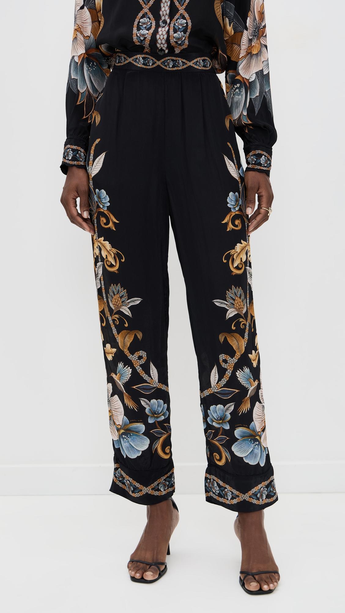 snake garden pants
