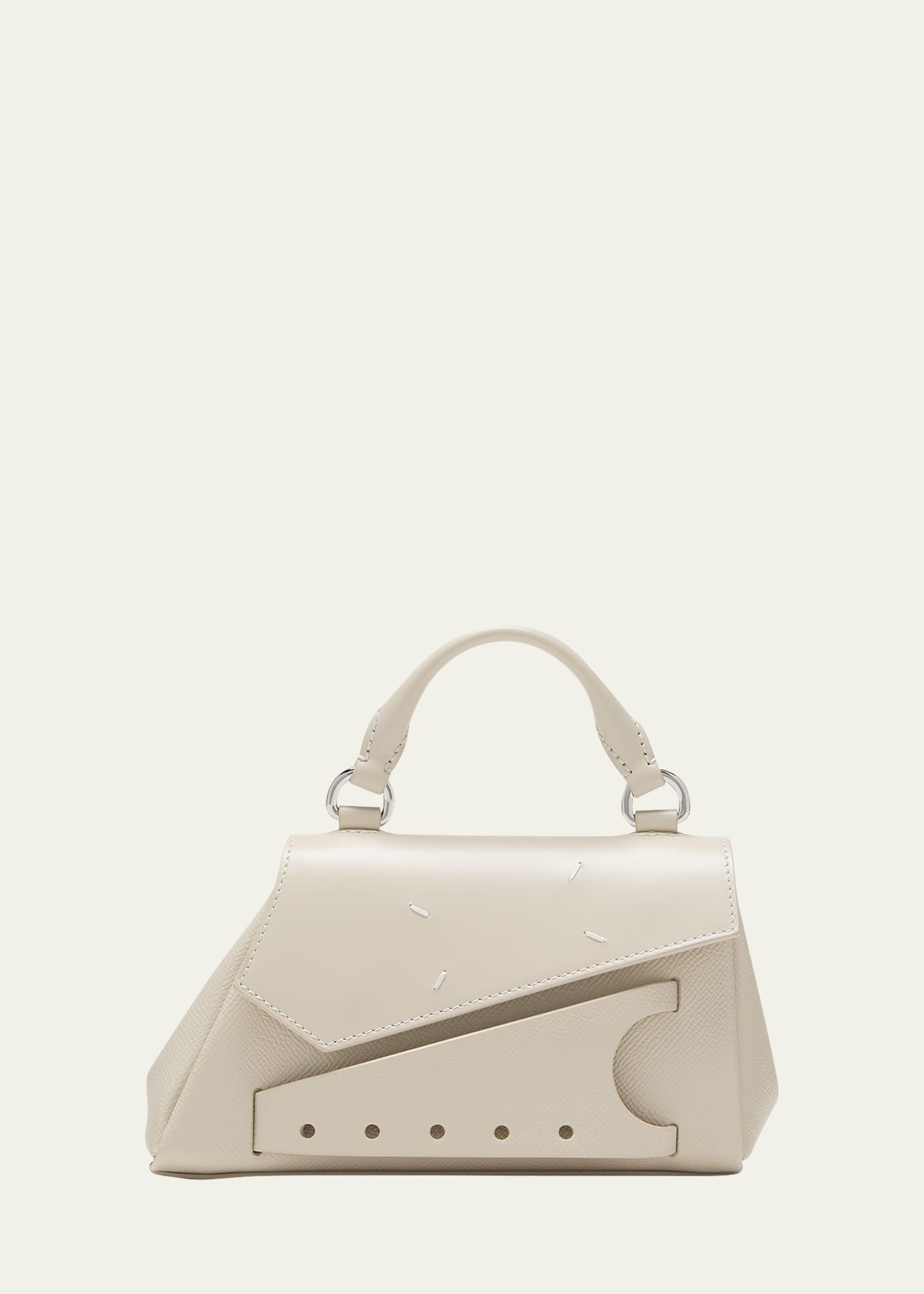 snatched micro asymmetric top-handle bag