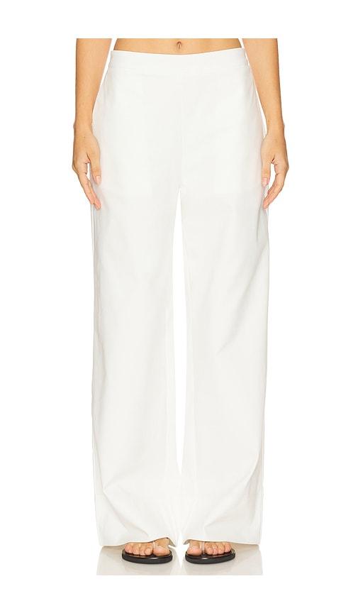 sndys mimi pant in white.