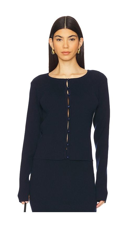 sndys odetta top in navy.