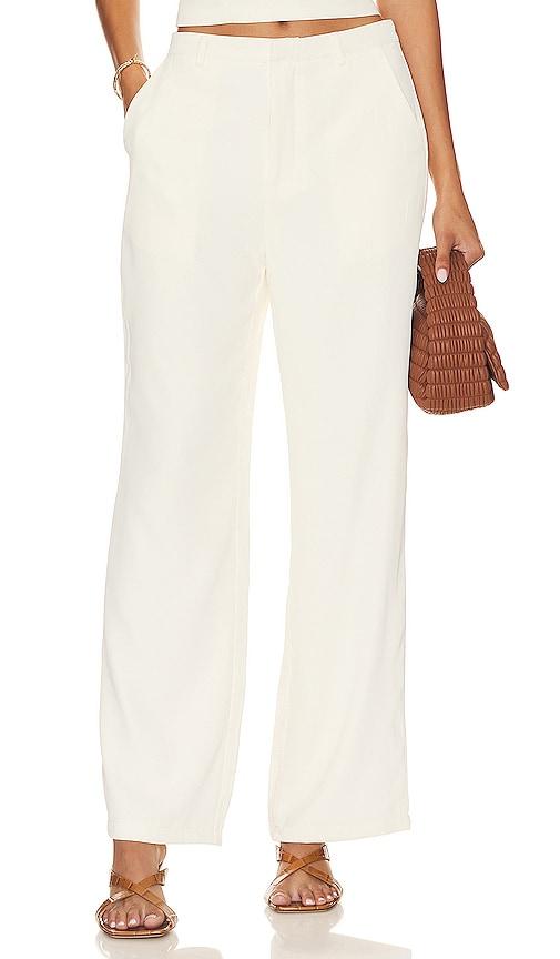 sndys roma pant in ivory.