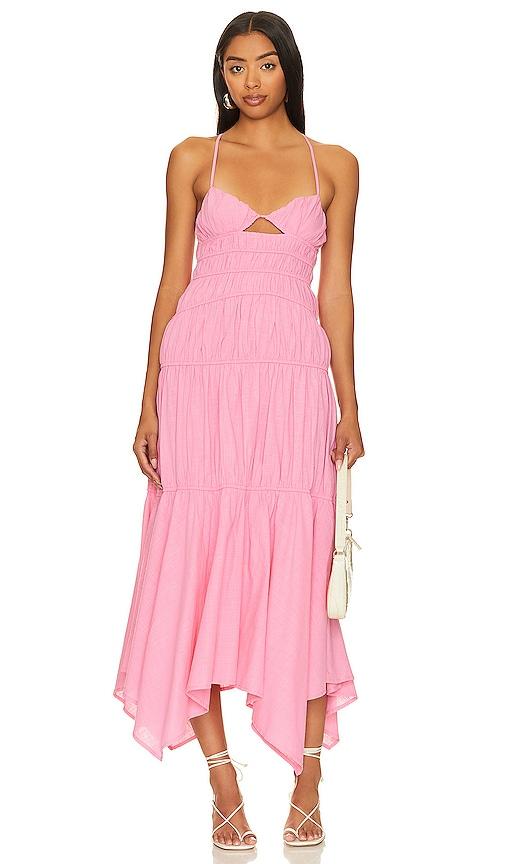 sndys tahlia dress in pink.