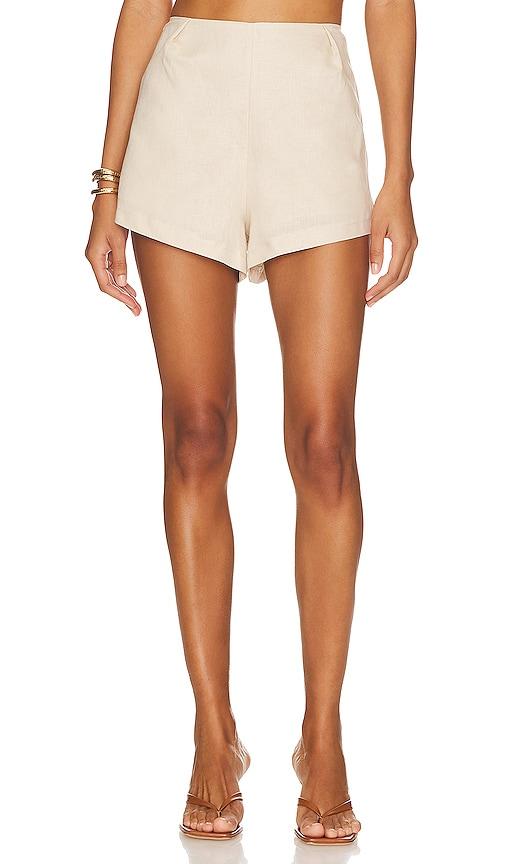 sndys x revolve aby short in neutral.