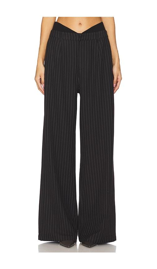 sndys zadie pant in black.