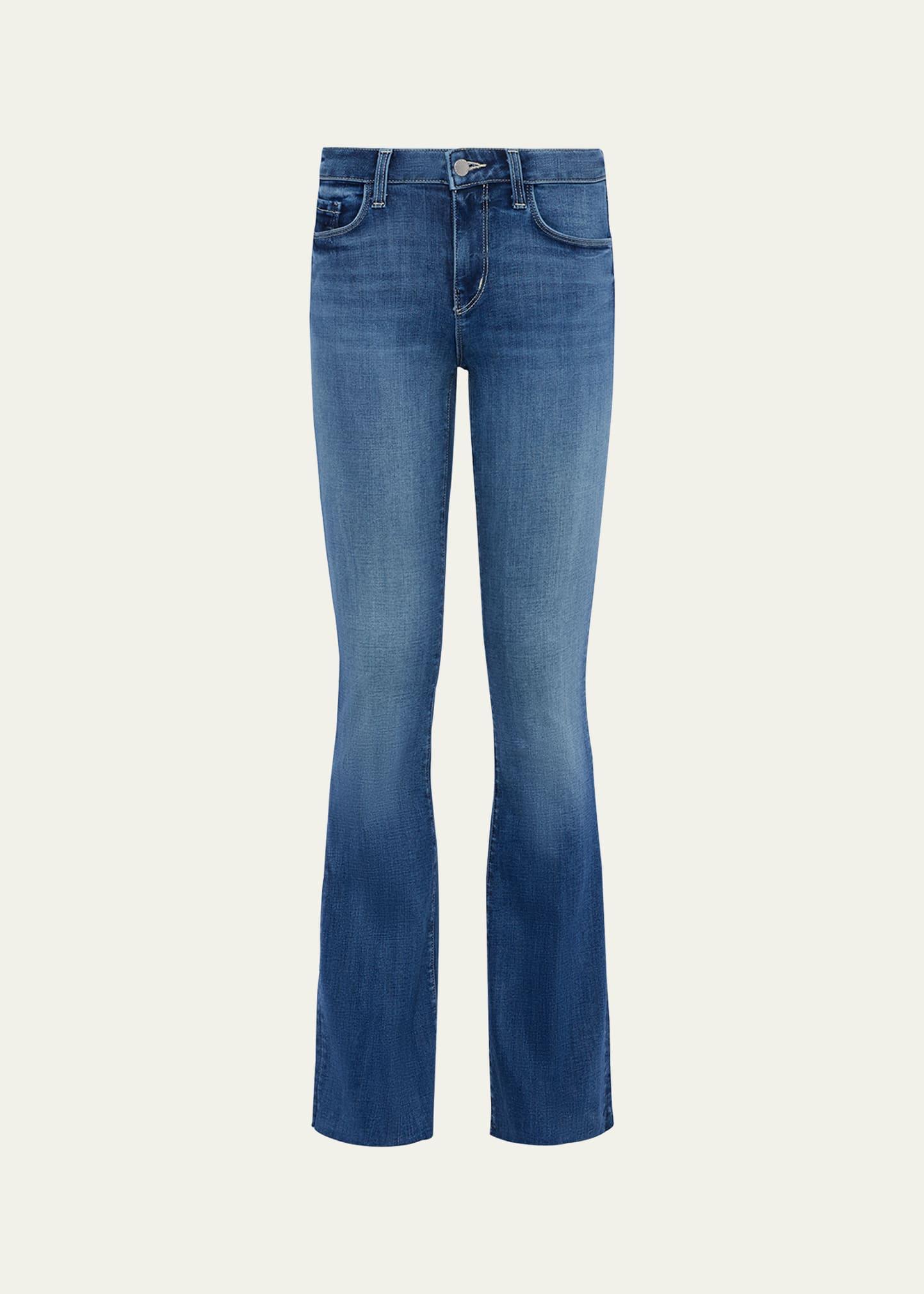 sneeki low-rise sneaker straight jeans