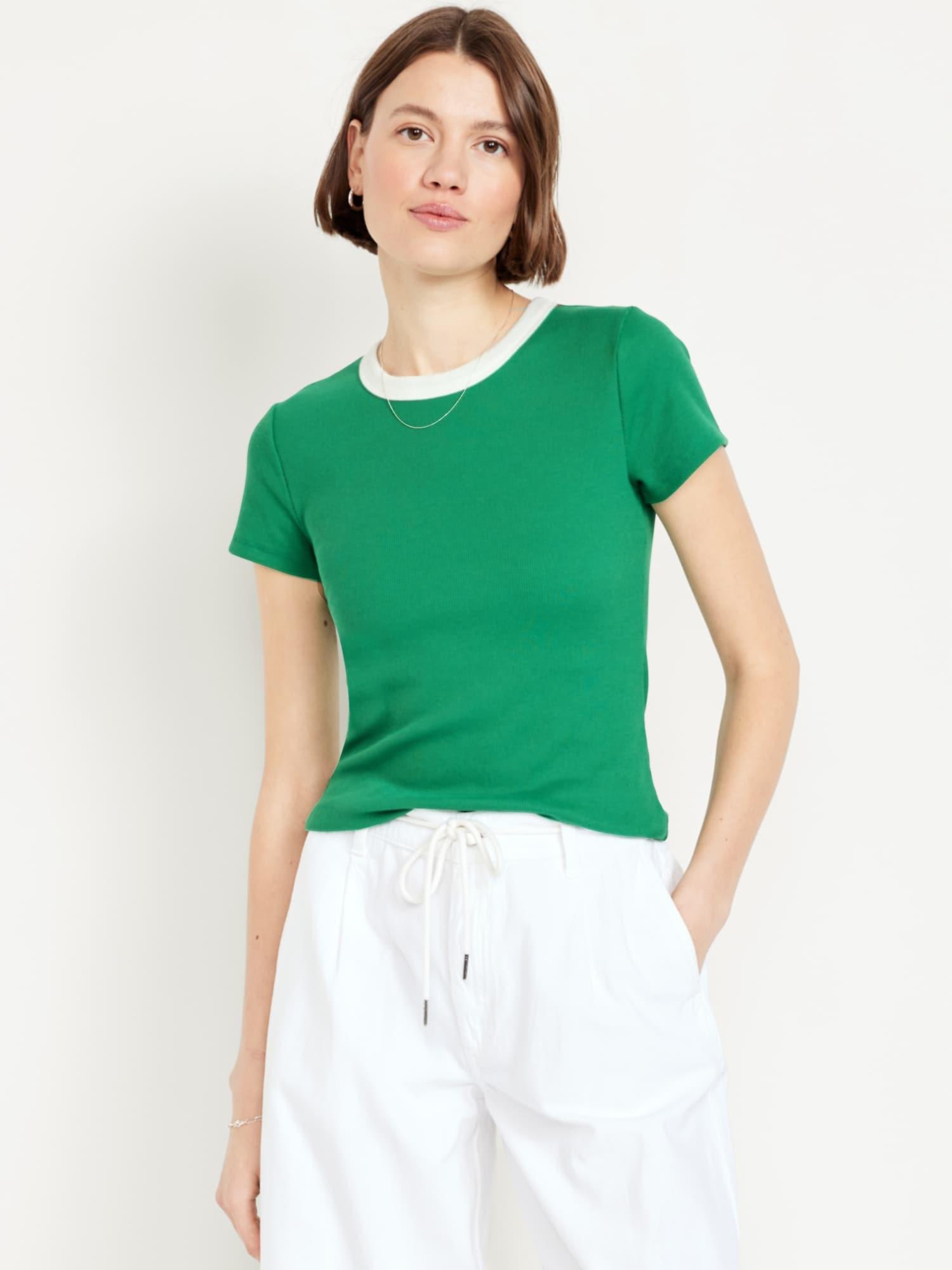 snug crop t-shirt