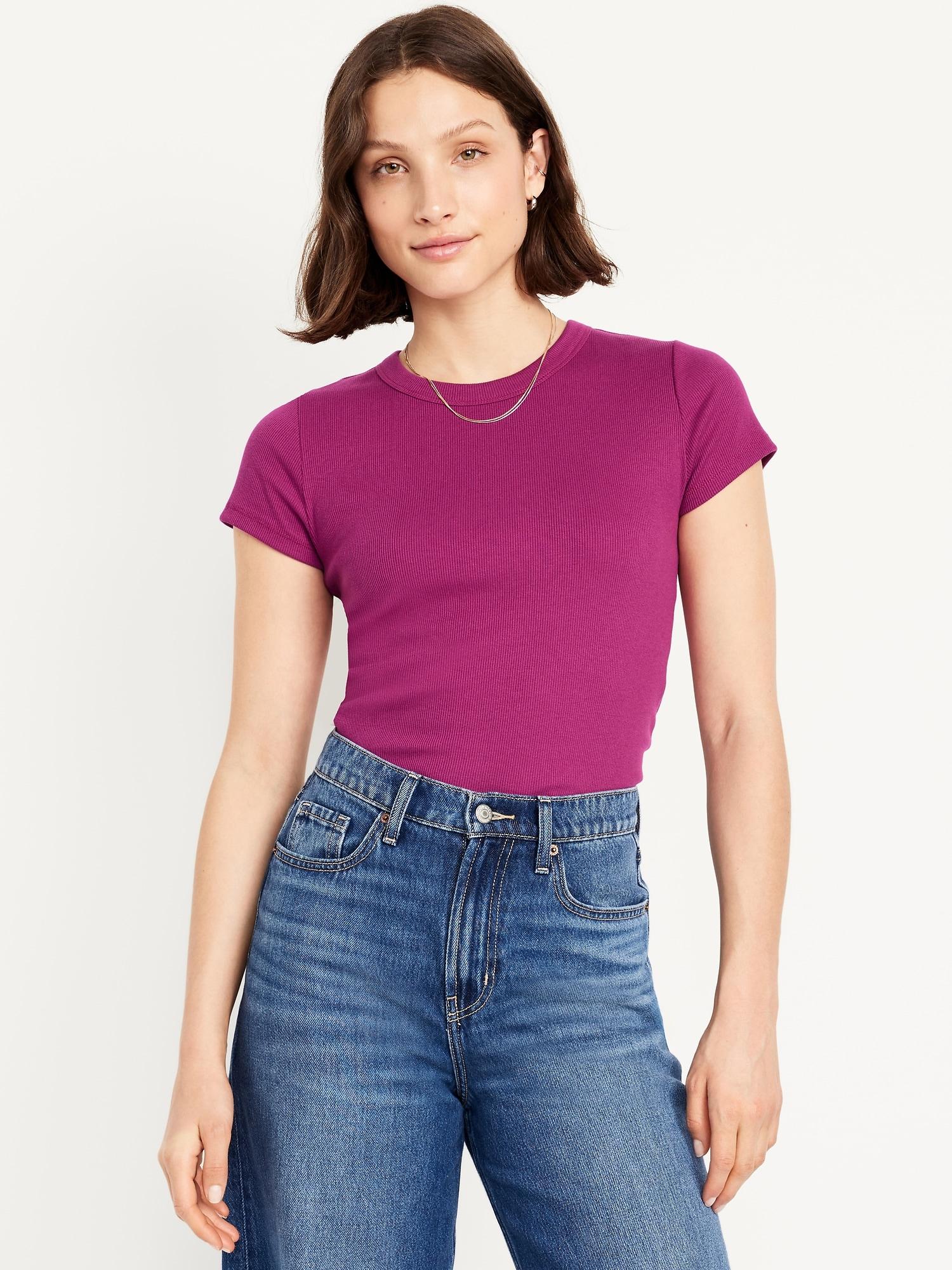 snug crop t-shirt