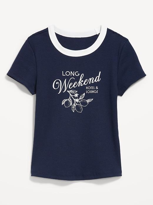 snug graphic t-shirt