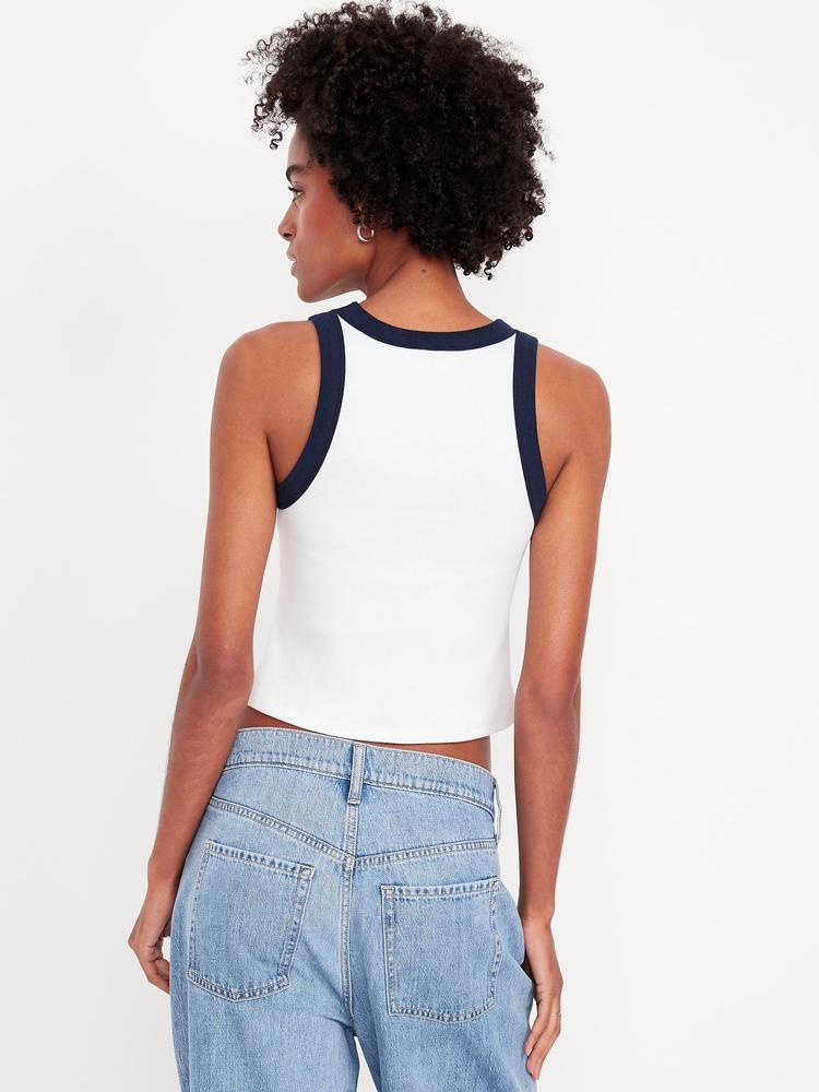 snug ringer logo tank