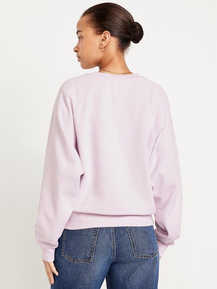 socomfy crew-neck graphic sweatshirt