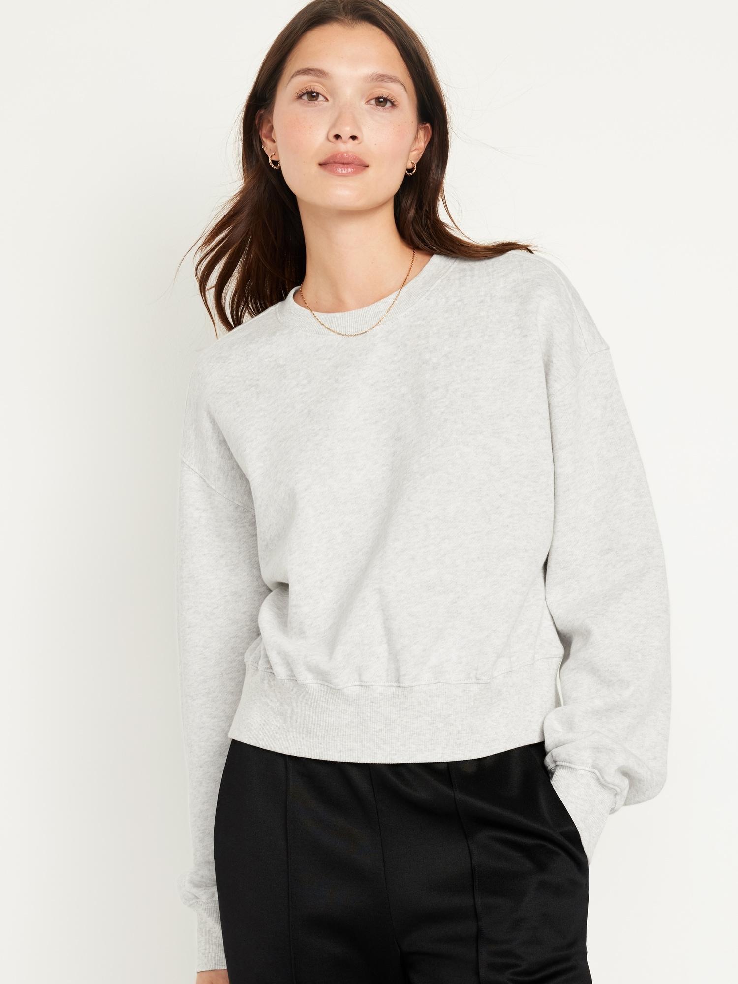 socomfy crop sweatshirt