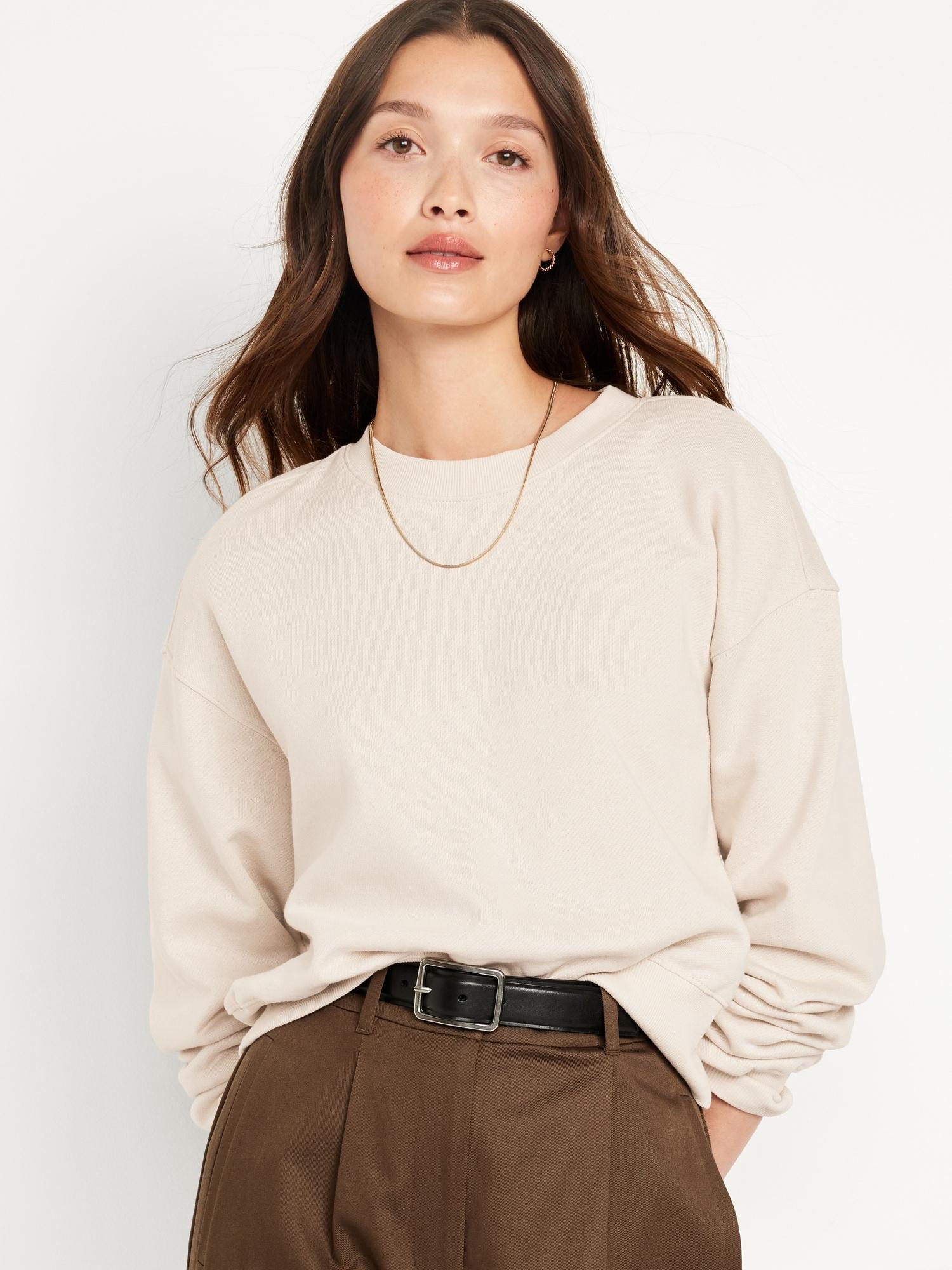 socomfy crop sweatshirt