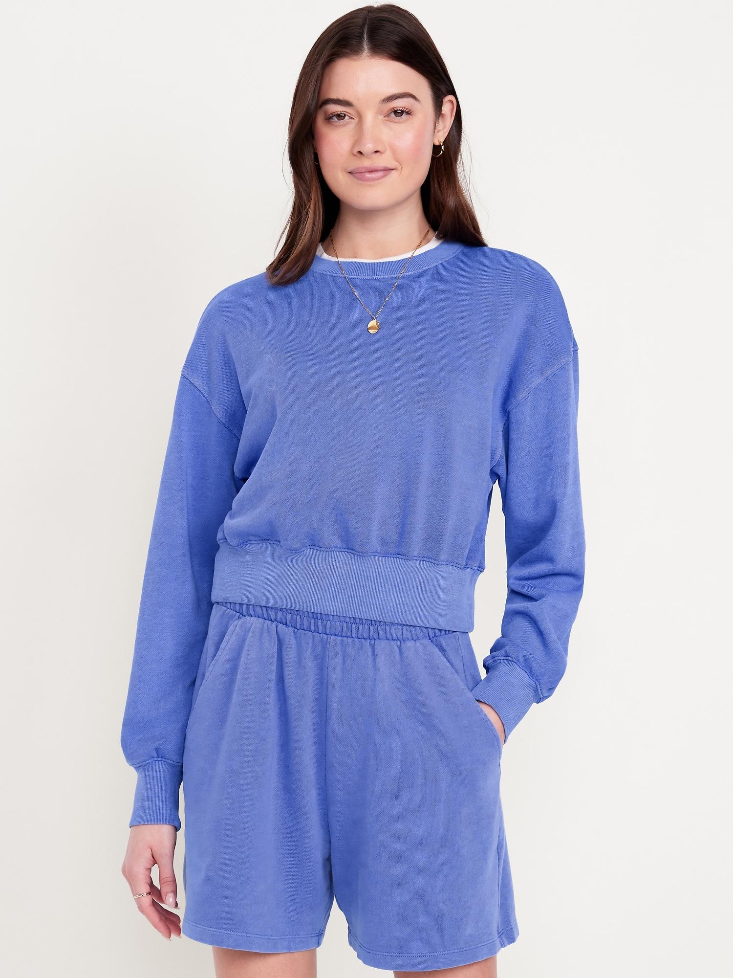 socomfy crop sweatshirt