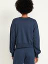 socomfy graphic drop-shoulder crew-neck sweatshirt