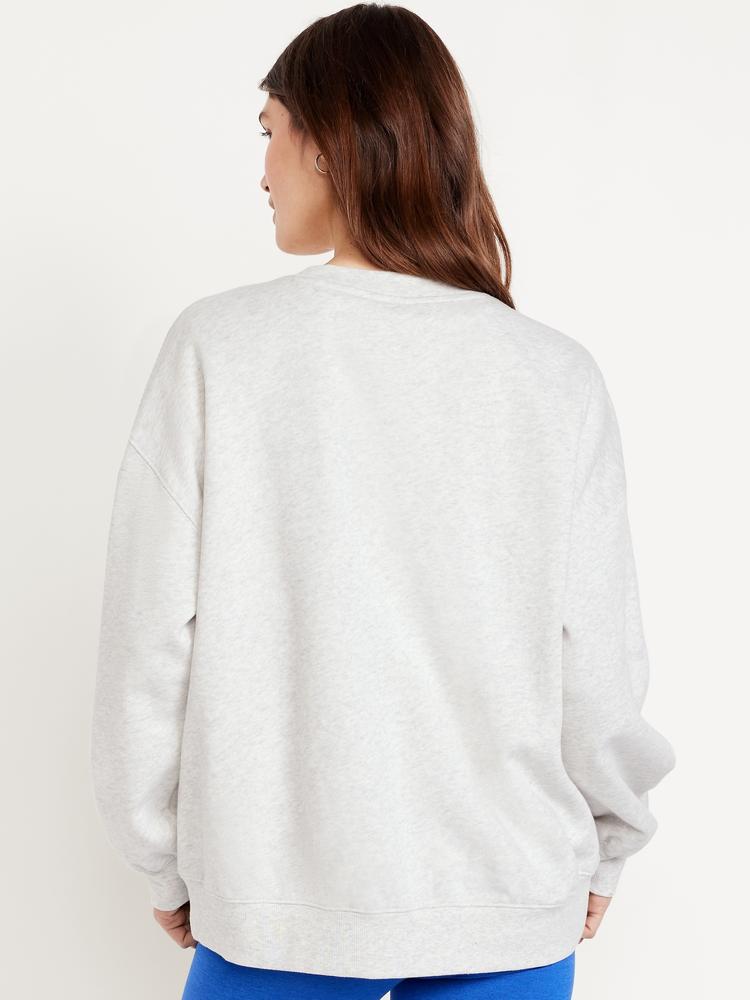 socomfy oversized graphic sweatshirt