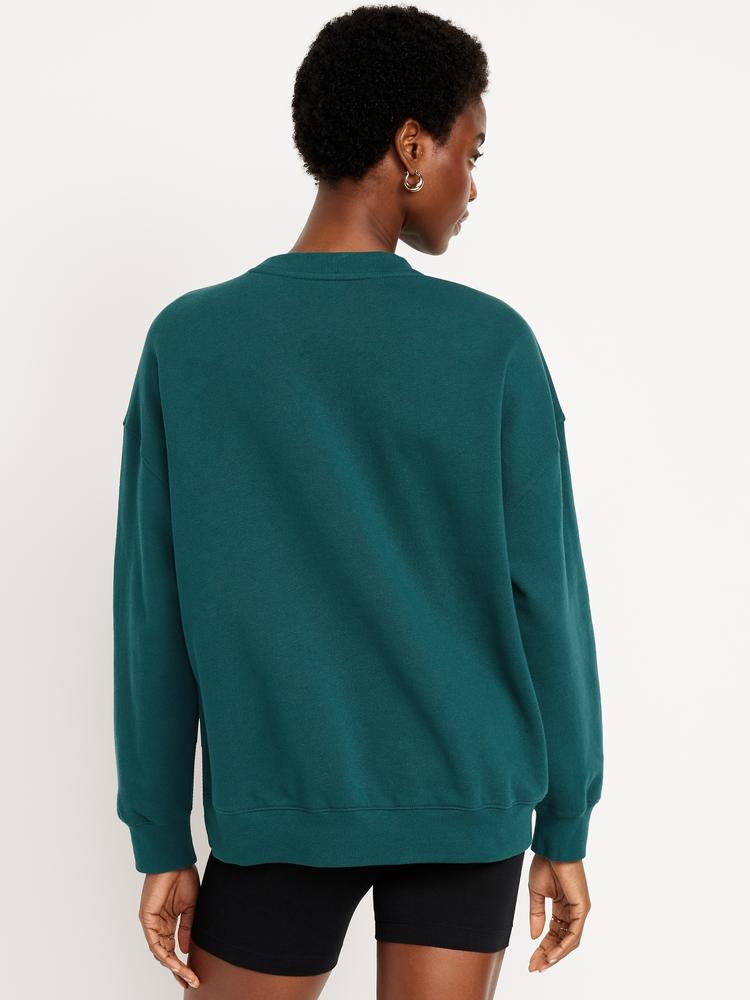 socomfy oversized graphic sweatshirt