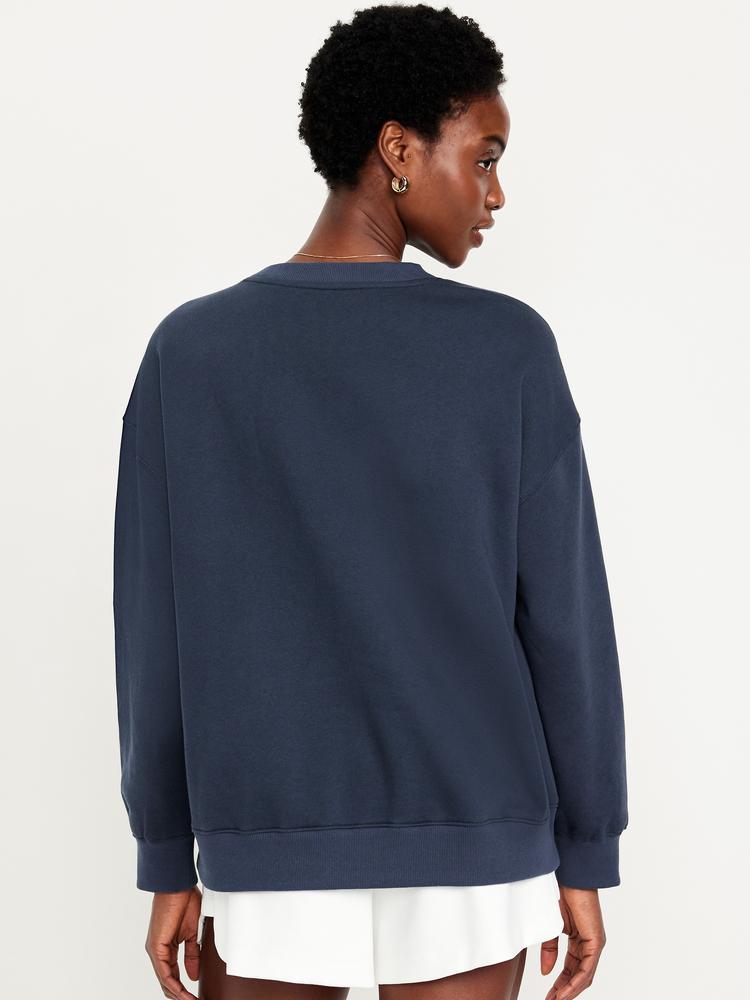 socomfy oversized graphic sweatshirt