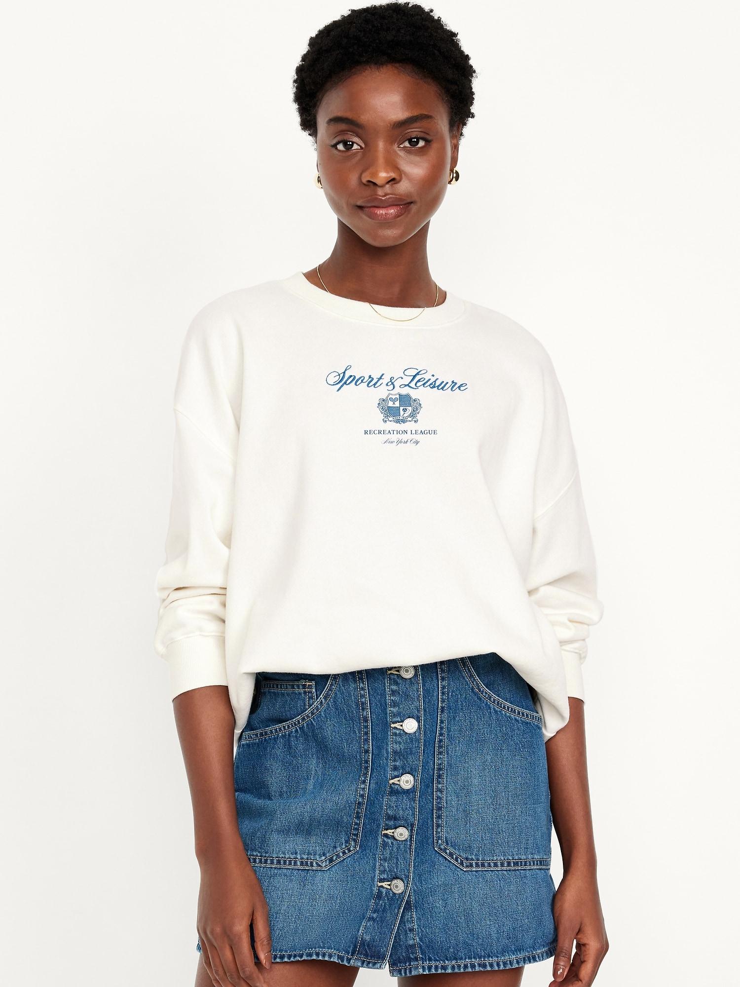 socomfy oversized graphic sweatshirt