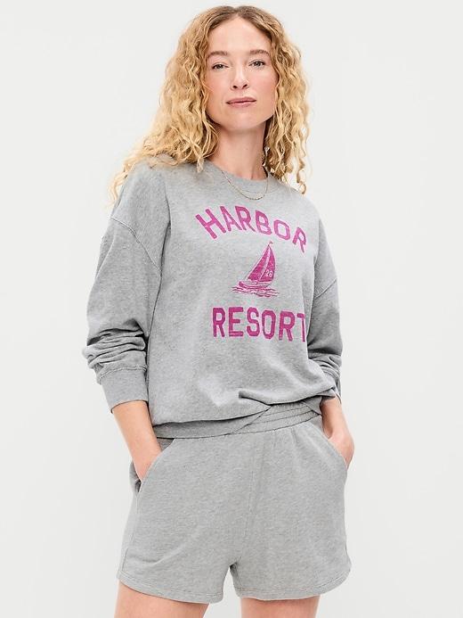socomfy oversized graphic sweatshirt