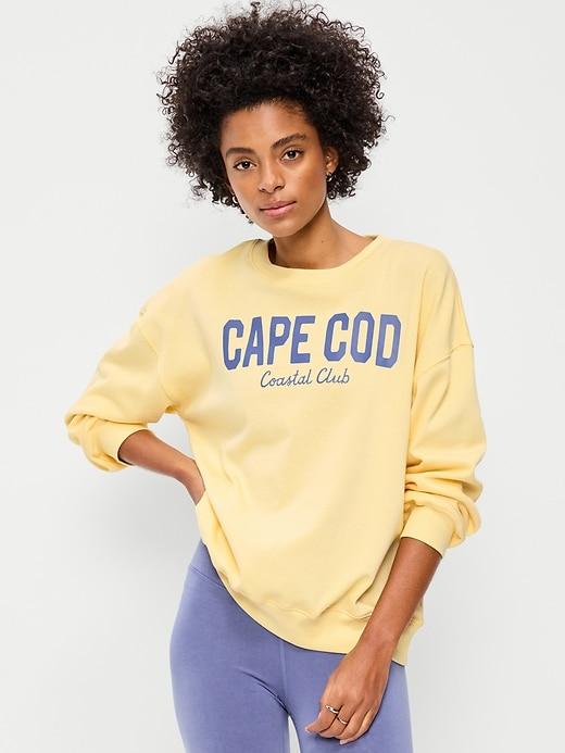 socomfy oversized graphic sweatshirt