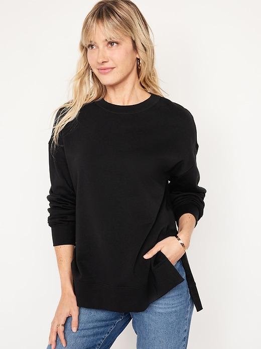 socomfy relaxed tunic sweatshirt