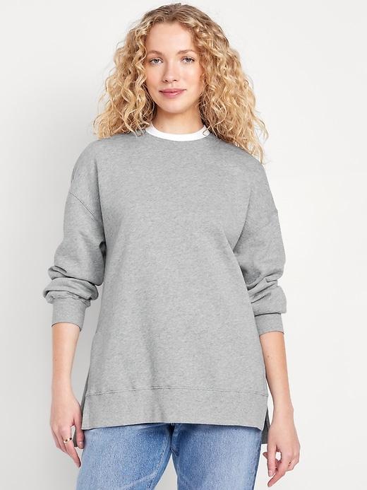 socomfy relaxed tunic sweatshirt