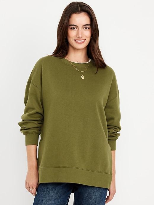 socomfy relaxed tunic sweatshirt