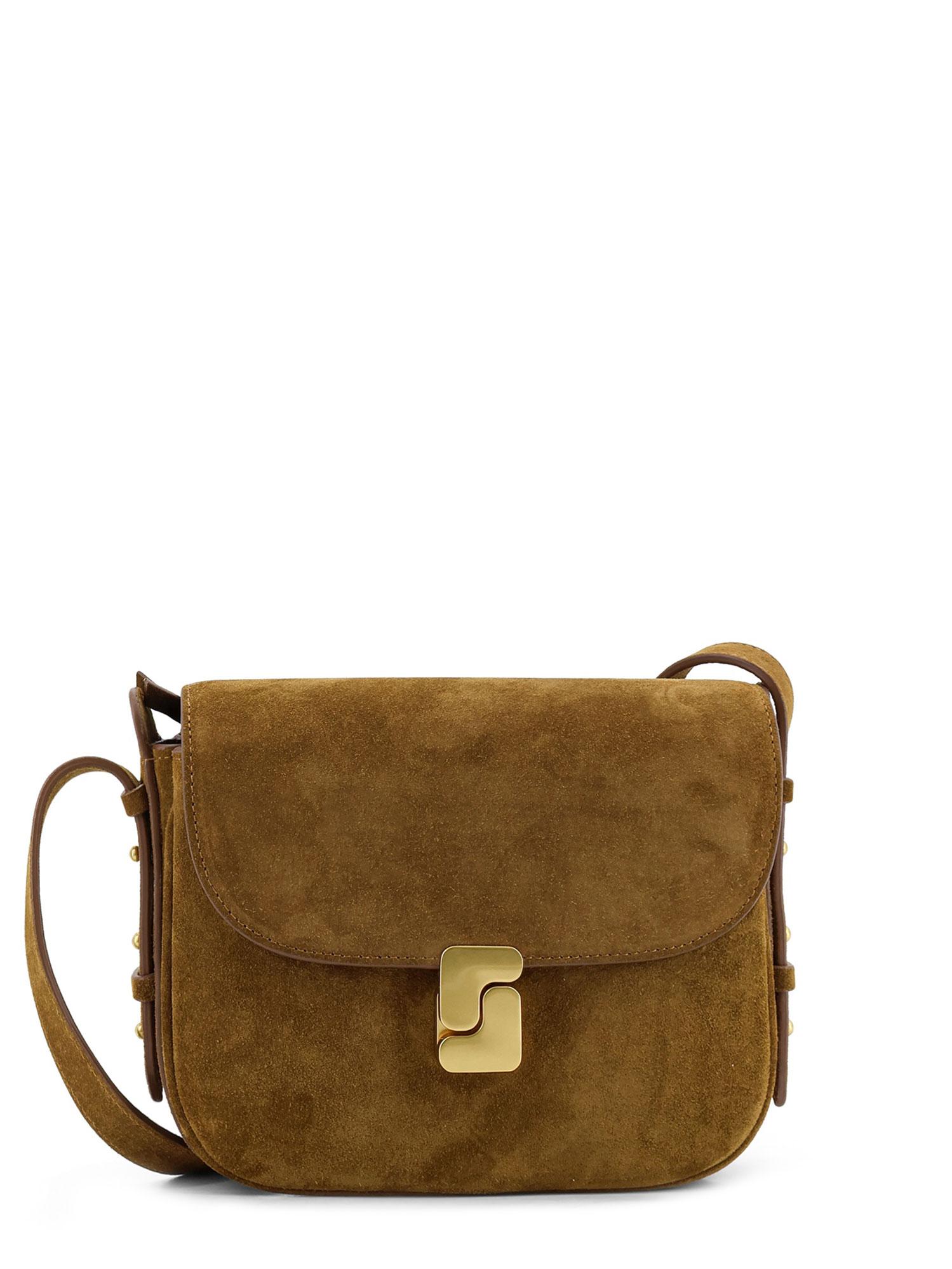 soeur bags brown suede - women
