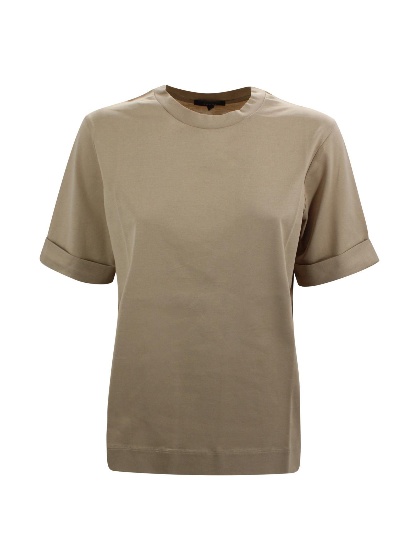 soeur t-shirts and polos beige cotton - women